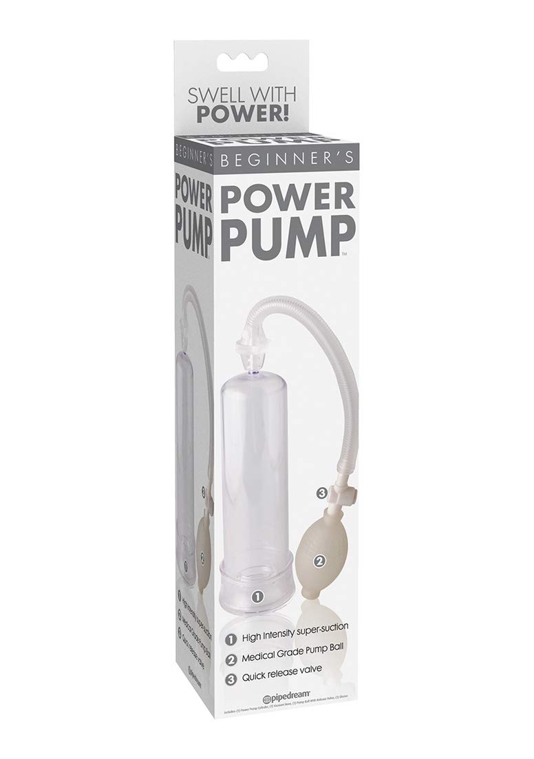 Beginner's Power Pump - Clear Waterproof Design for Home Gym & Outdoor Workouts | Ideal for Fitness Enthusiasts & Beginners