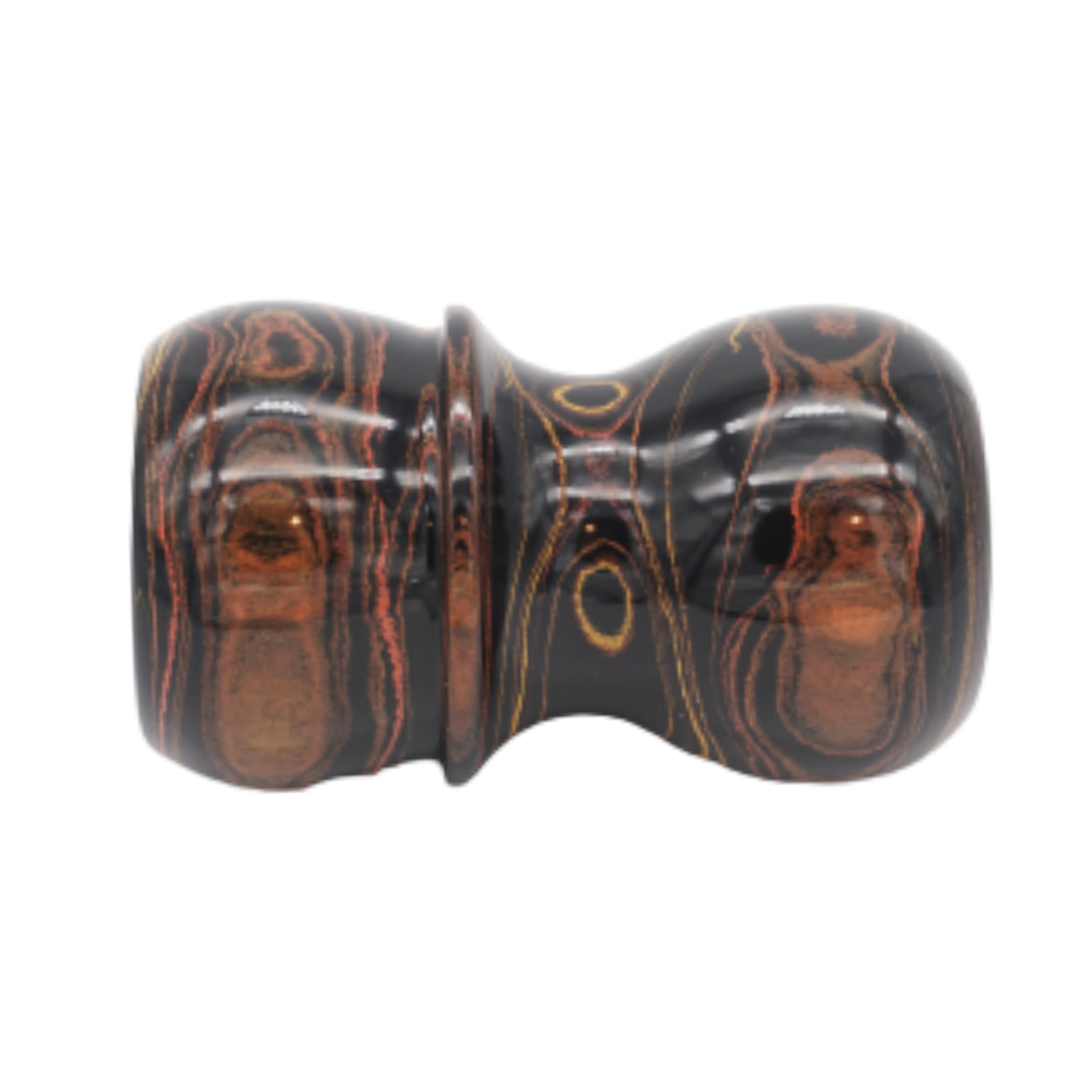 Premium Honey Ebonite Handmade Shaving Brush Handle - Fits 24mm & 26mm Knots - Perfect for Wet Shaving & Grooming Gifts for Men