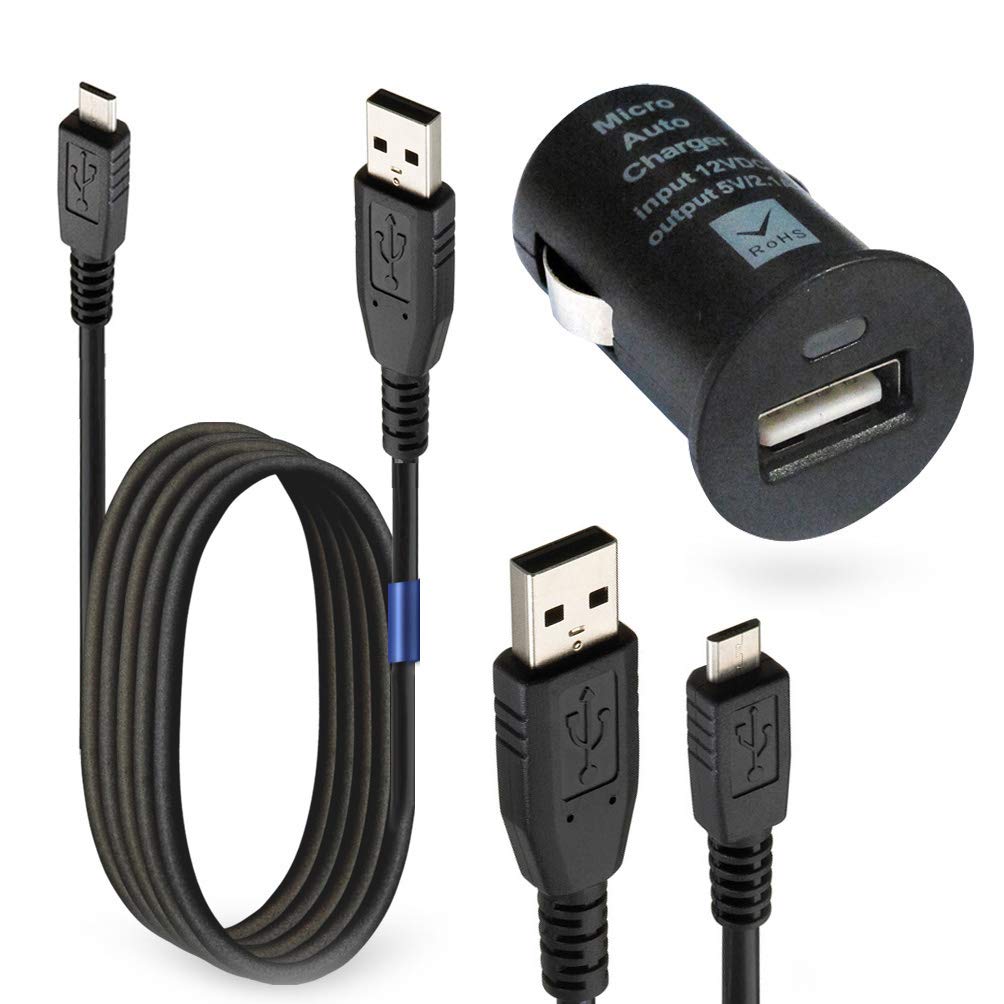 T POWER 5V Charger 6ft Cable for ZAQ Mini Diffuser - Car & Boat Charging