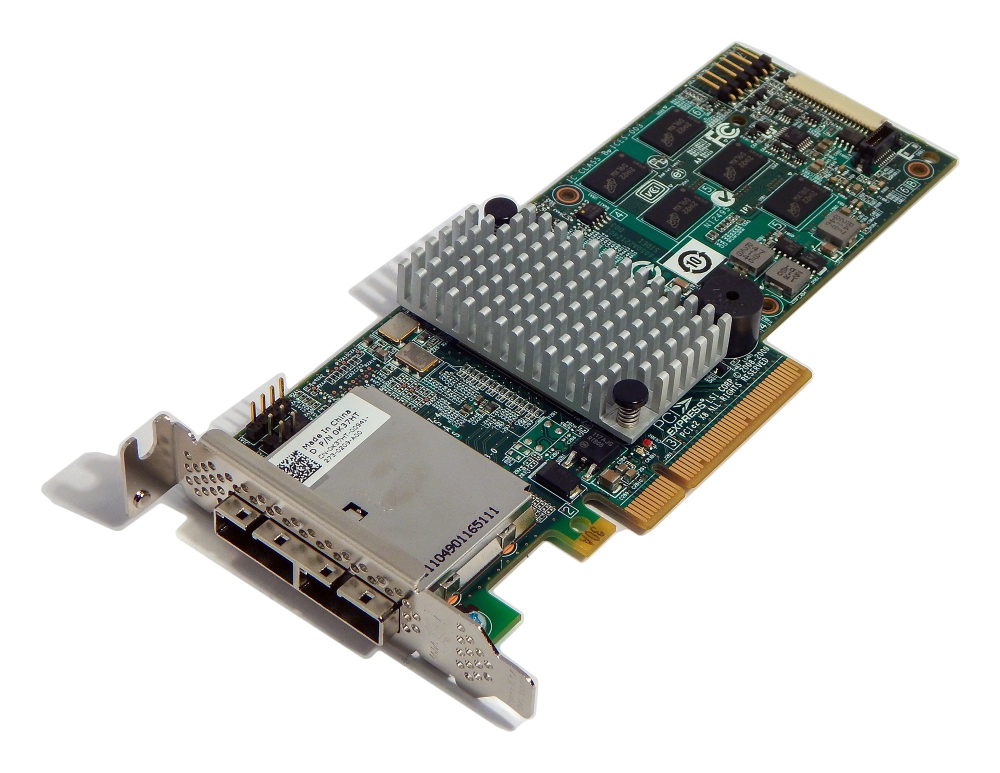 Dell LSI 9280-8E LP Bracket SAS RAID Controller Card - 8-Port External (No Battery Included) | High-Performance Storage Solution for Servers & Data Centers | Perfect for Enterprise Storage Expansion & Backup Systems