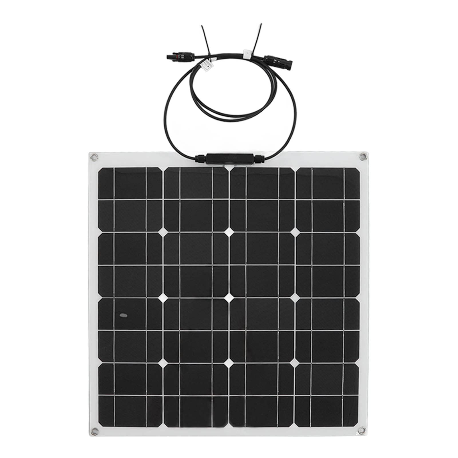 EXCLUZO Foldable Solar Charger - 100W Portable Solar Panel with Weatherproof Design for RV, Camping, Hiking & Outdoor Adventures | Lightweight & Flexible Power Solution for Off-Grid Living