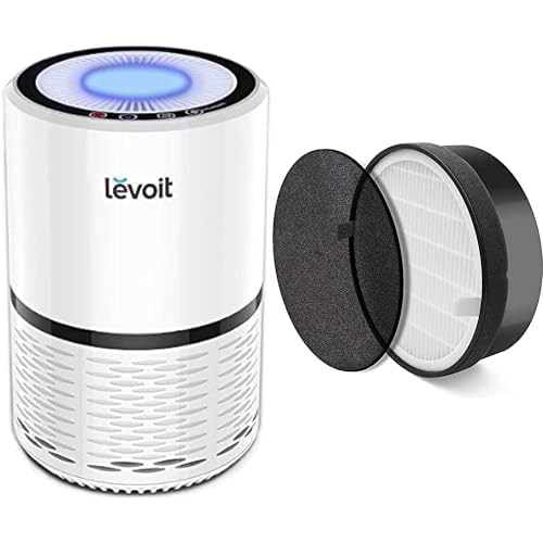 Levoit HEPA Air Purifier for Home - Quiet, Efficient Air Cleaner with Washable & Replaceable Filters - Ideal for Bedrooms, Living Rooms & Offices