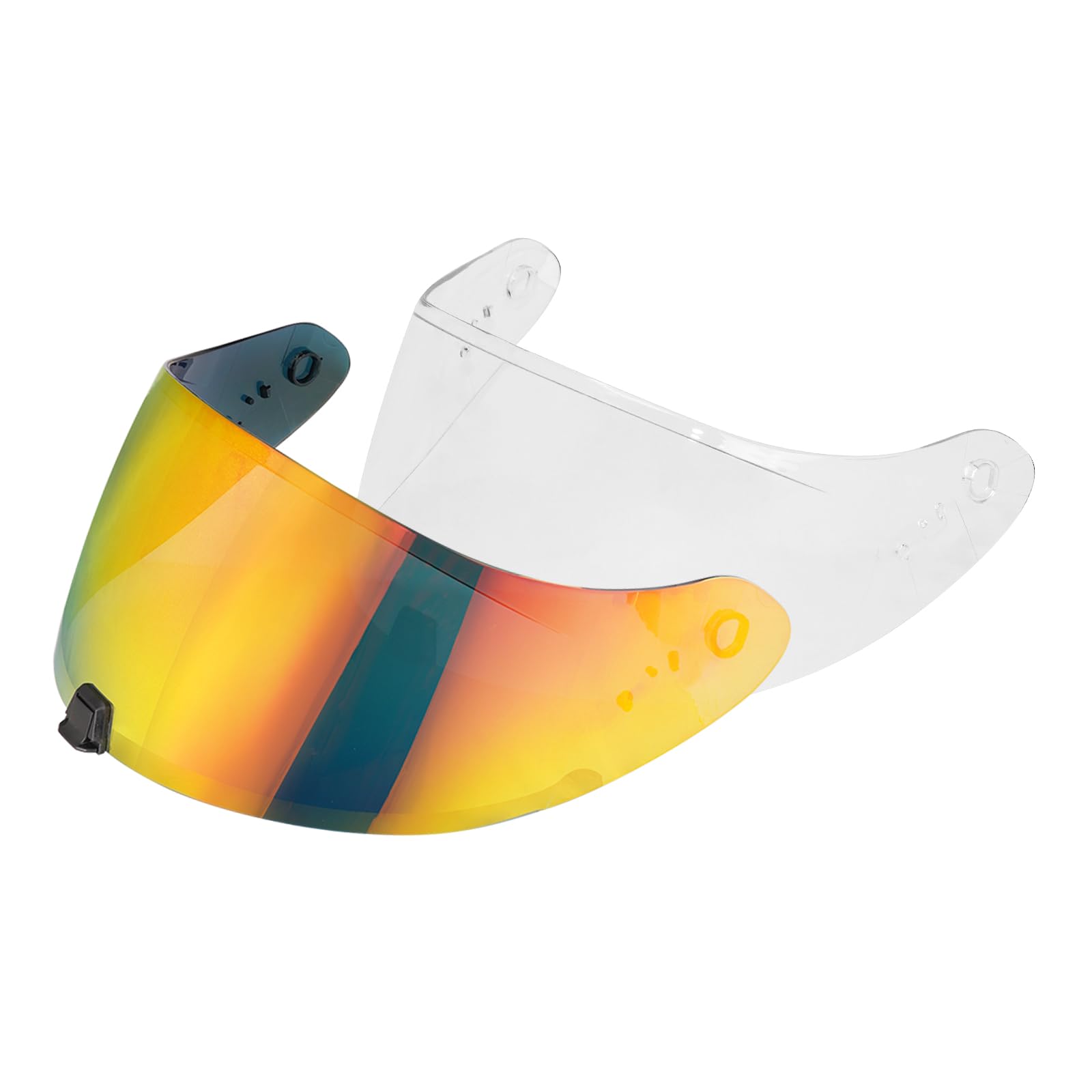 VCOROS R420 Helmet Visor Shield Replacement - Chrome Red - Compatible with R420 Motorcycle Helmets - Perfect for Riding, Racing & Outdoor Protection