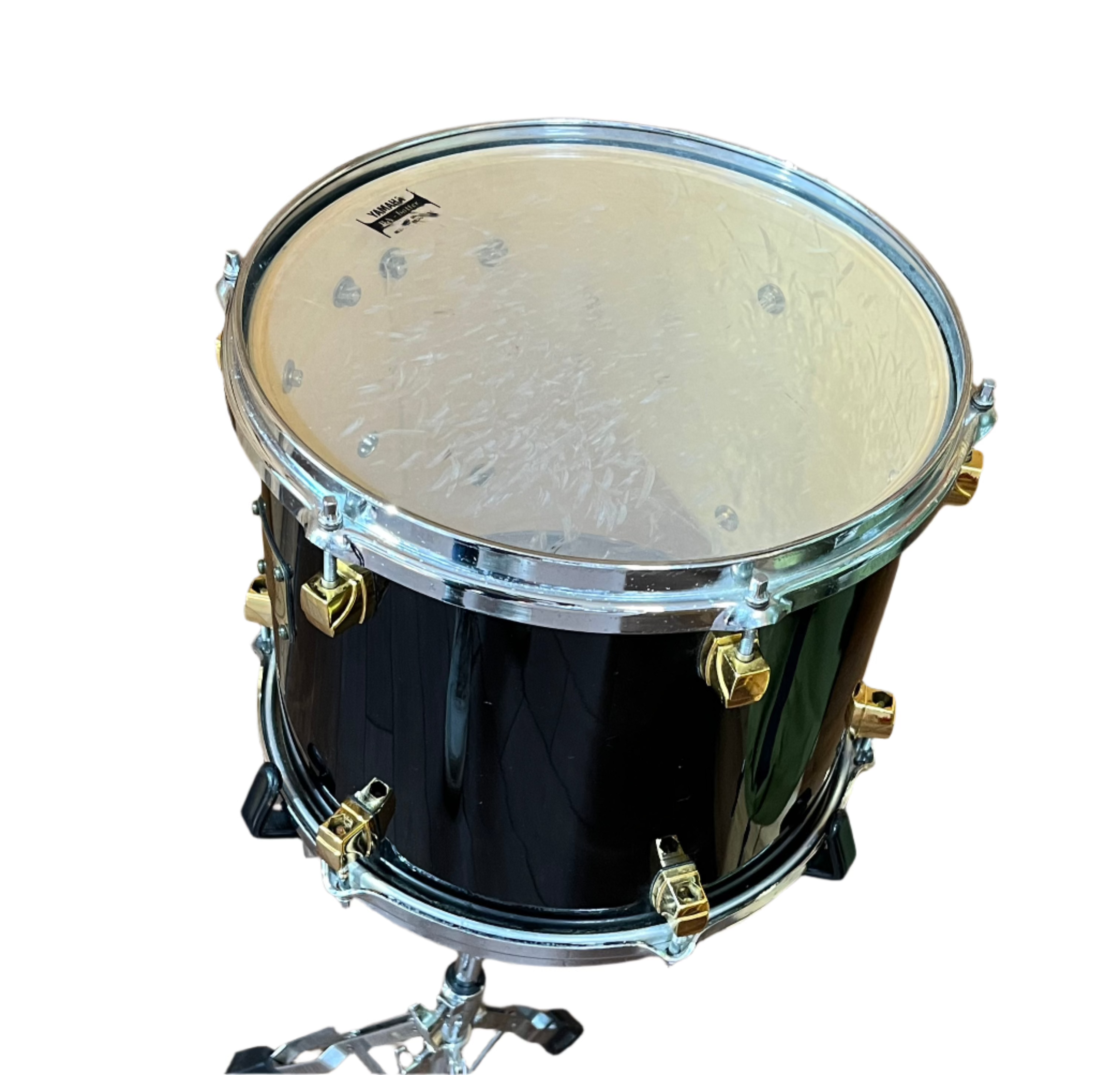 Yamaha Maple Custom 12-Inch Floor Tom Drum with Stand | Premium Maple Shell for Rich Sound | Perfect for Live Performances, Studio Recording & Drum Kits