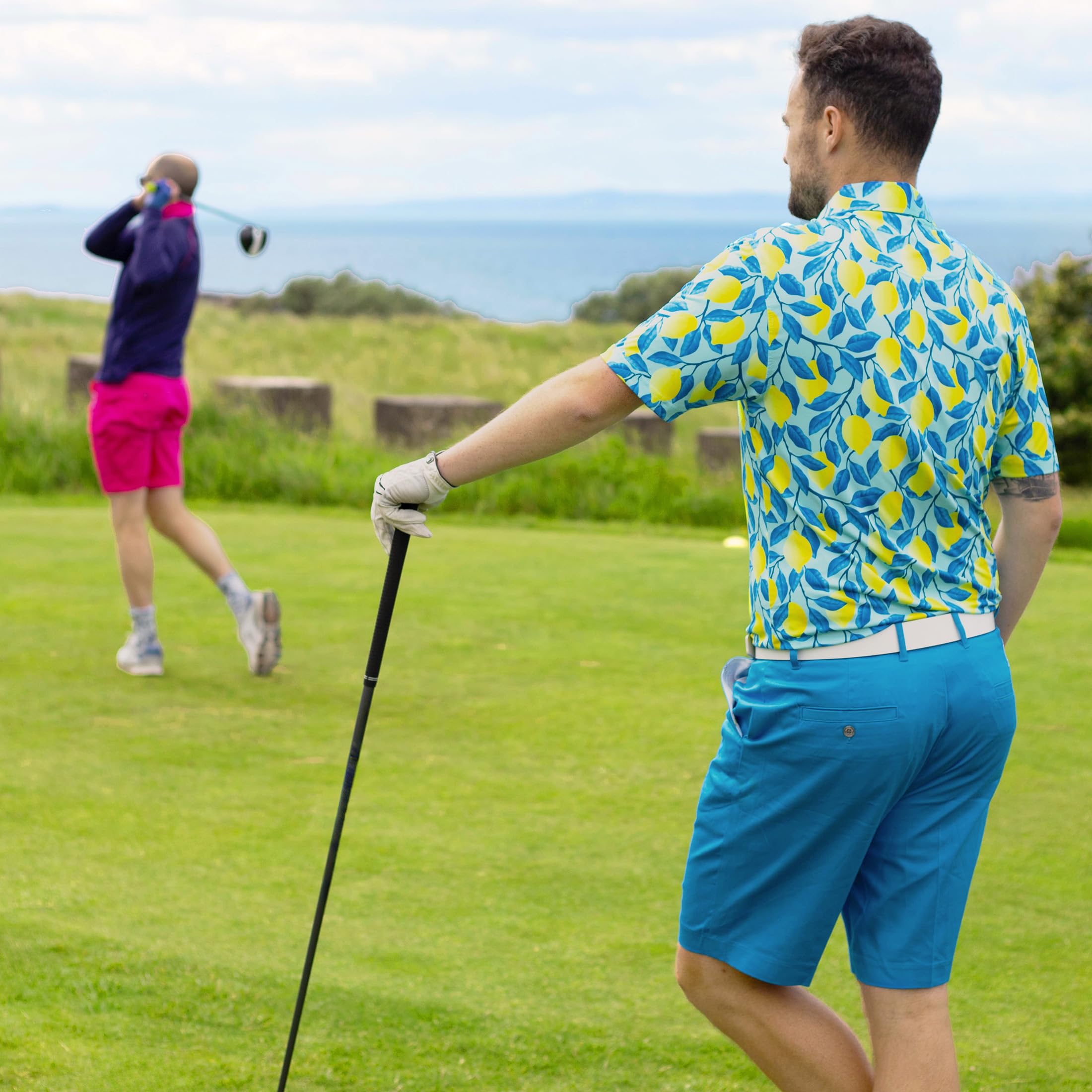 Premium Men's Golf Polo Shirts - Breathable & Moisture-Wicking Performance Shirts for Golfers | Ideal for Golf Courses, Country Clubs & Casual Wear