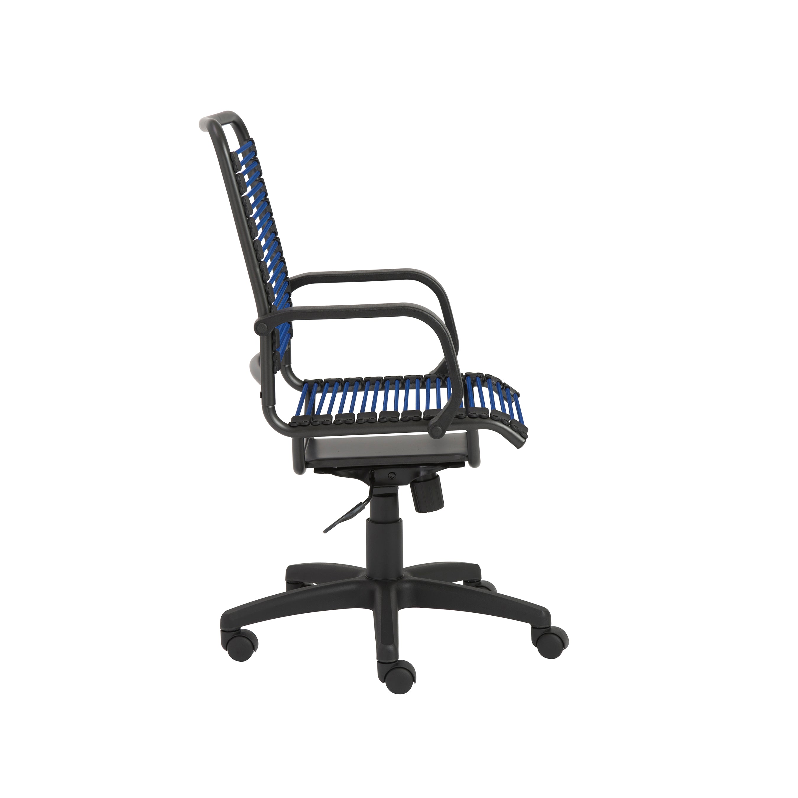 Bradley High Back Bungee Office Chair - Ergonomic Mesh Executive Chair with Graphite Frame & Black Base - Perfect for Home Office, Gaming & Workspace Comfort