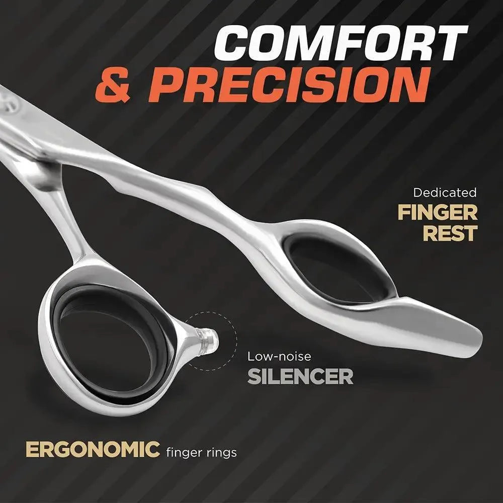 Professional Razor Thinning Shears for Hair Styling - Texturizing & Thinning Scissors for Barbers & Hairstylists - Perfect for Layering, Blending & Creating Texture in Salons or at Home