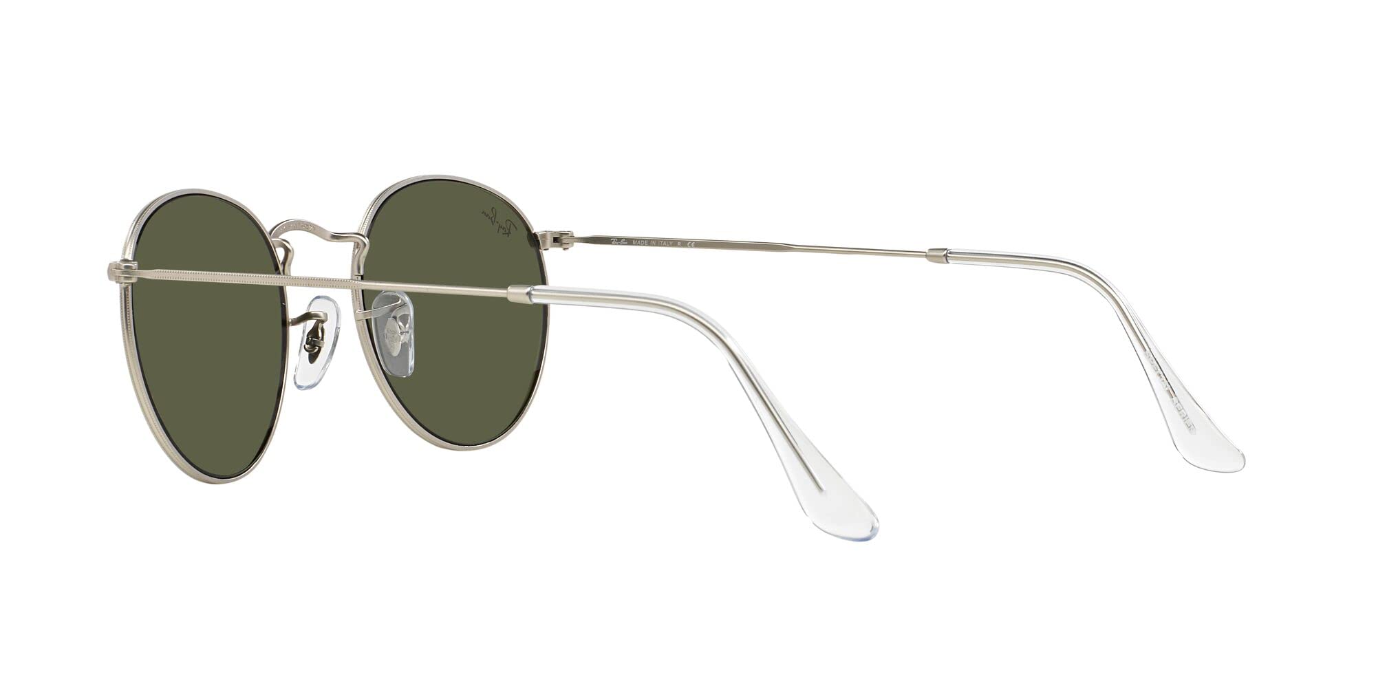 Ray-Ban RB3447 Round Metal Sunglasses for Men & Women - Classic Retro Style UV Protection Shades for Outdoor, Driving, and Fashion