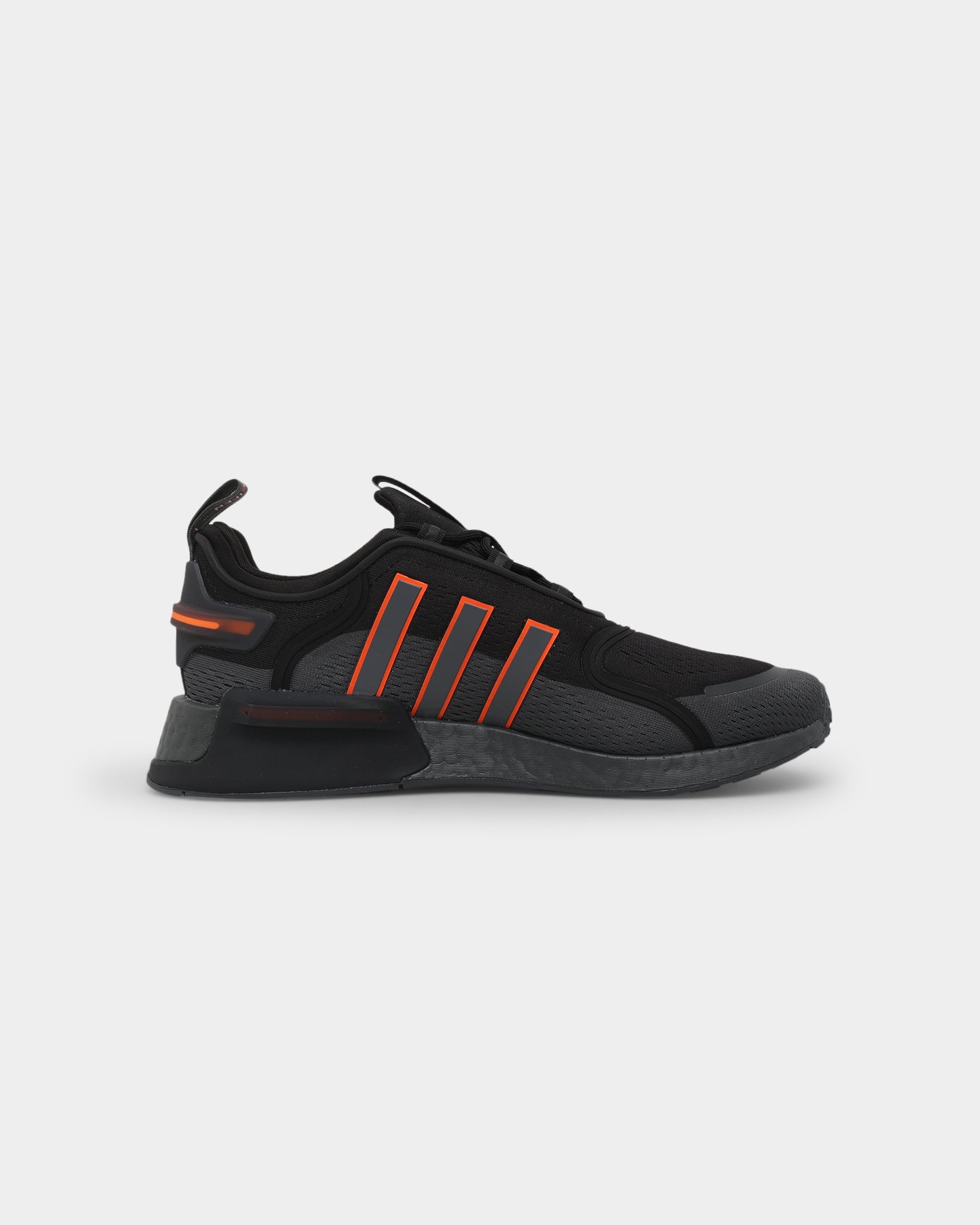 Adidas NMD_V3 Running Shoes - Grey Six/Solar | Lightweight & Comfortable for Men's Casual Wear, Gym & Daily Walking