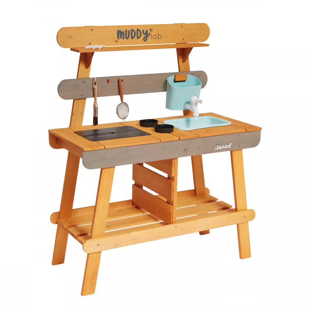Premium Outdoor Muddy Kitchen Playset for Kids - Durable & Weather-Resistant for Backyard, Garden & Camping Adventures