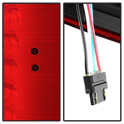 Dodge Ram 1500 2009-2018 & 2500/3500 2010-2018 LED Euro Style Tail Lights - Red Rear Brake Lamps for Enhanced Visibility & Style - Perfect for Night Driving, Off-Roading & Custom Truck Upgrades