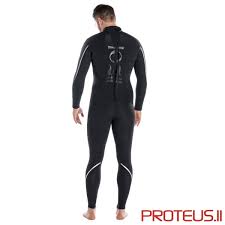 Fourth Element Men's Proteus II 3mm Neoprene Wetsuit - Scuba Diving, Snorkeling & Water Sports Thermal Protection