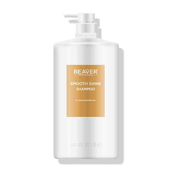 3L Professional Smooth & Shine Shampoo & Conditioner Set - Nourishing & Moisturizing Formula for Damaged, Dry, Frizzy & Color-Treated Hair - Salon Quality Hair Care for Daily Use & Hair Repair