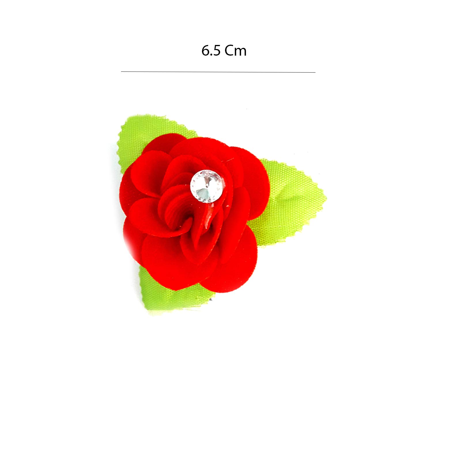 Rapidsflow Hair Clips Set - 6pc Flower Hair Accessories for Women & Girls - Perfect for Parties & Weddings