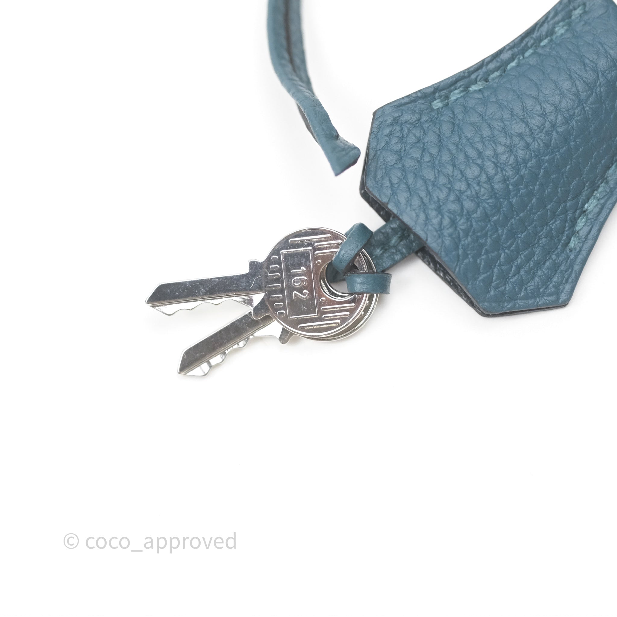 Luxury Hermès Birkin 25 Handbag - Vert Bosphore W0 / Bleu Océan Z7 Togo Leather with Palladium Hardware | Perfect for Work, Travel & Special Occasions