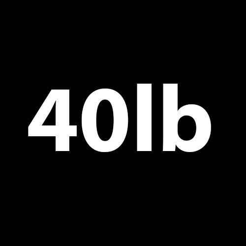 d) 40lb