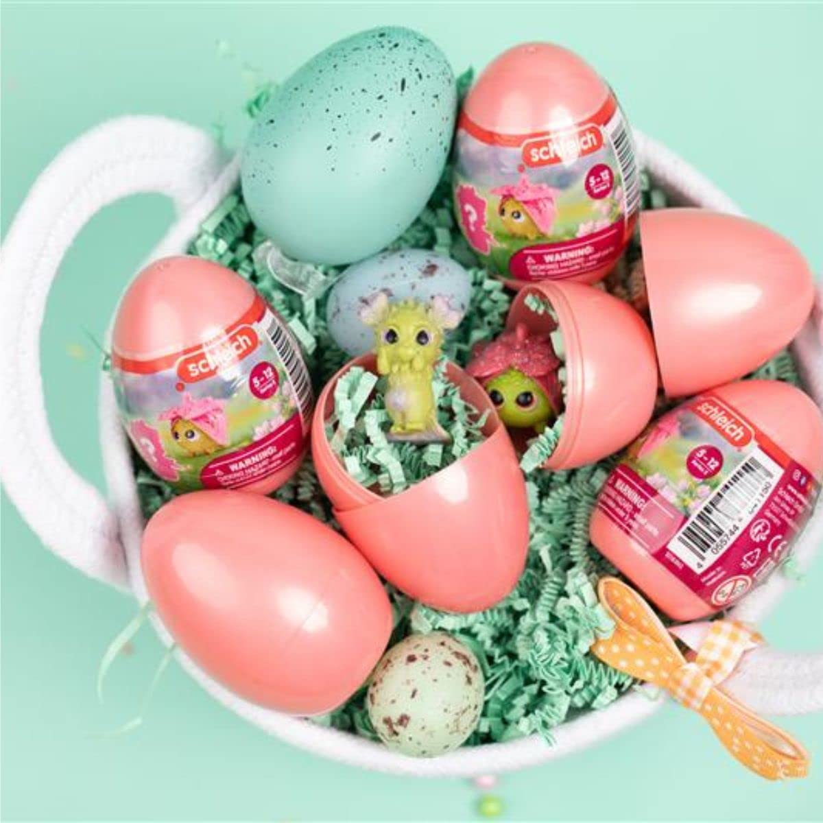 Schleich Bayala 6-Piece Surprise Toy Set with Magic Eggs & Hatching Baby Plants - Fantasy Play Figures for Kids Ages 5+ - Perfect Easter Basket Stuffers, Birthday Gifts & Imaginative Play Scenes
