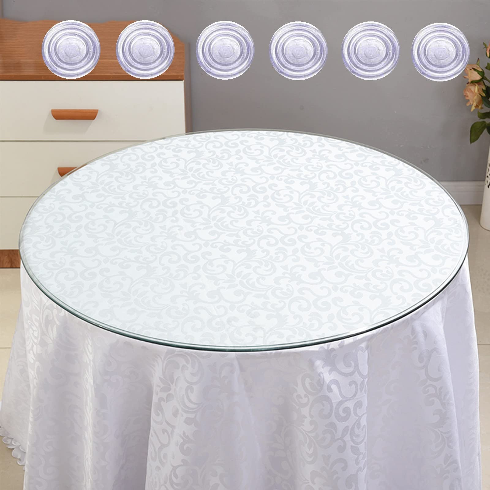 Round Tempered Glass Table Top - 15