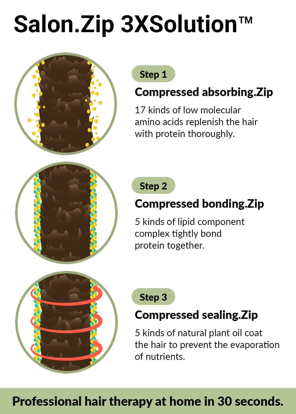JUNG SAEM MOOL Salon.ZIP Protein Hair Milk Pack & Recharging Shampoo Set - Deep Nourishing Treatment for Damaged Hair - Perfect for Salon-Quality Hair Care at Home