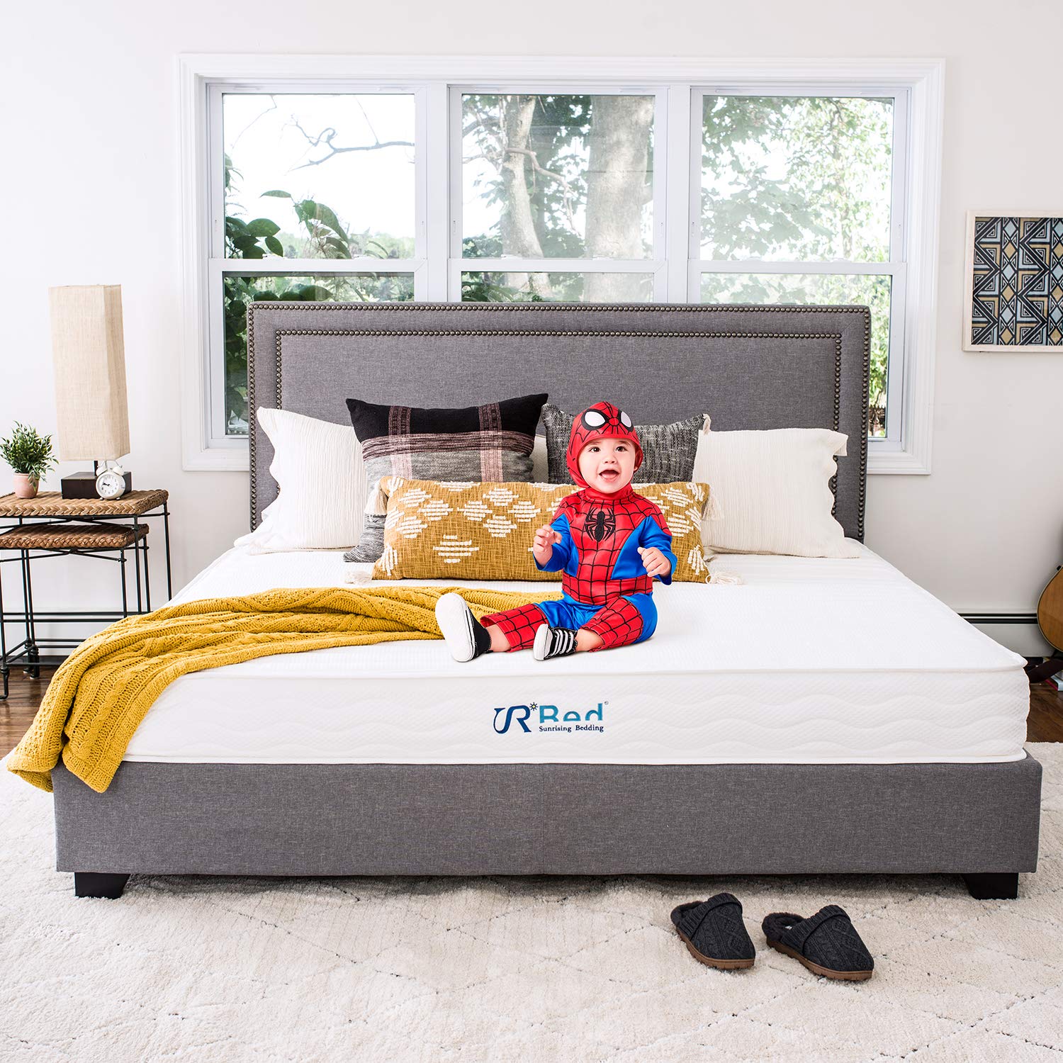 10 Inch Hybrid Mattress in a Box - Twin XL Size Latex & Memory Foam Mattress with Pocket Coils for Pressure Relief, Motion Isolation & Edge Support | CertiPUR-US Certified Medium Firm | Perfect for Guest Rooms, Dorms & Small Spaces