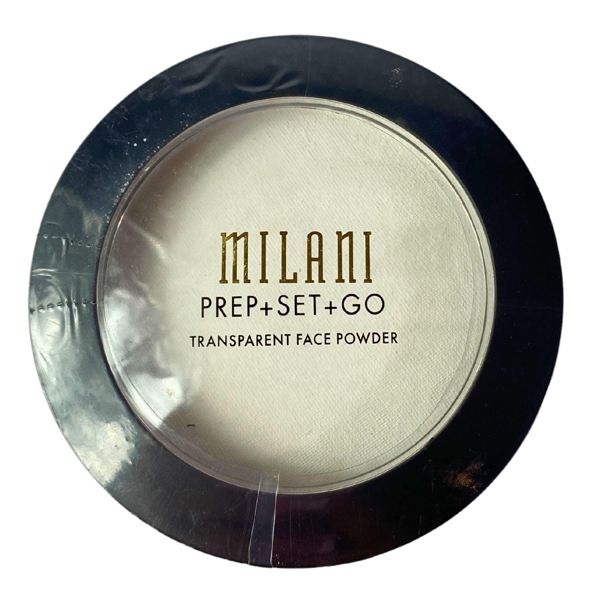 Milani Prep + Set + Go Transparent Face Powder 0.24OZ (50 Pcs Lot) - Oil Control & Matte Finish for All-Day Makeup - Perfect for Travel, Professional Use & Touch-Ups