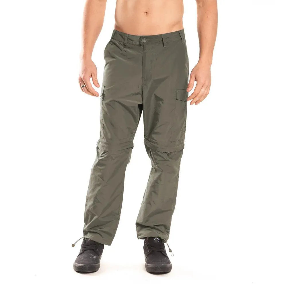 Rusty Transformer Dark Gray Green Pants - Stylish & Durable Men's Cargo Pants for Outdoor Adventures, Hiking & Casual Wear