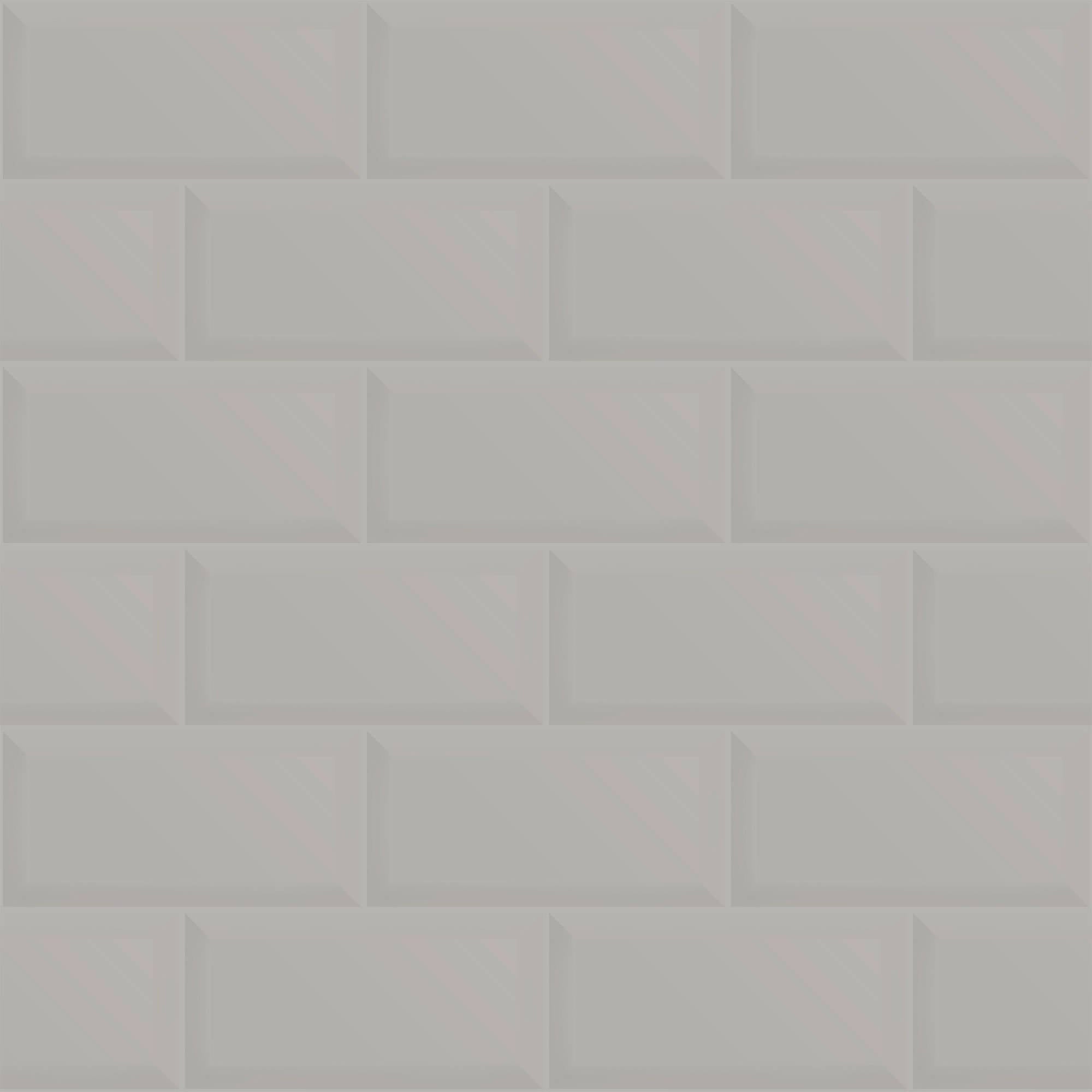 Grey Brick Tile Adhesive Peel and Stick Removable Wallpaper - Self-Adhesive Wall Covering for Home Decor, DIY Projects, and Accent Walls (620B) - Perfect for Bedrooms, Living Rooms, and Offices