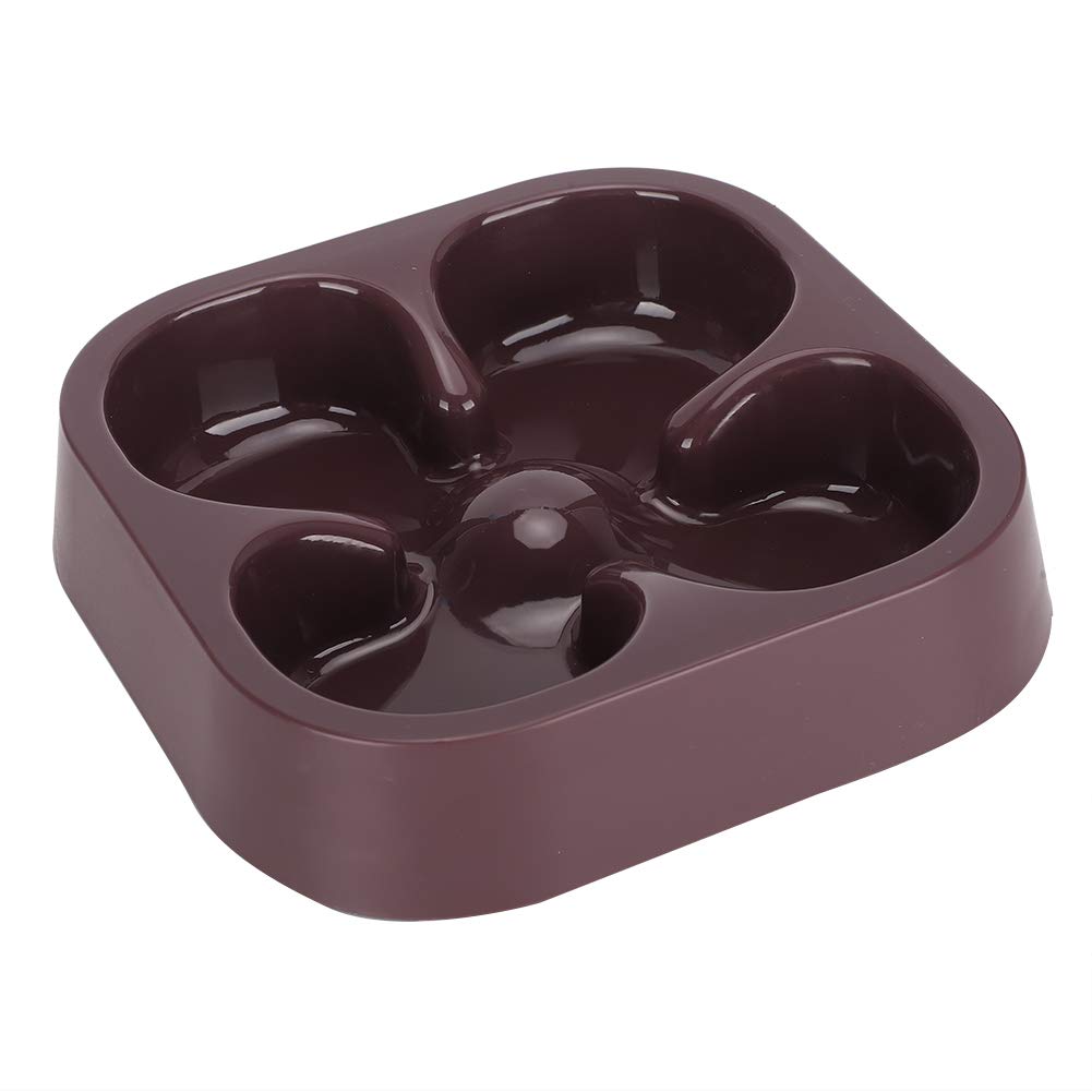 Slow Feeder Dog Bowl - 4 Leaf Clover Design Anti-Choking Pet Food Dish for Cats & Dogs | Perfect for Fast Eaters & Digestive Health