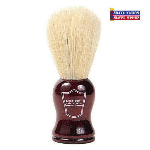 Premium Parker Boar Bristle Shaving Brush with Rosewood Handle - Perfect for Wet Shaving & Grooming Kits - Ideal Gift for Men's Skincare Routine
