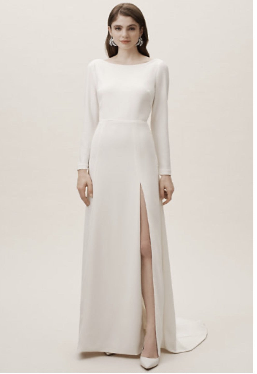 BHLDN Amy Kuschel Redding Gown - Elegant Wedding Dress for Brides, Perfect for Beach, Garden & Formal Ceremonies