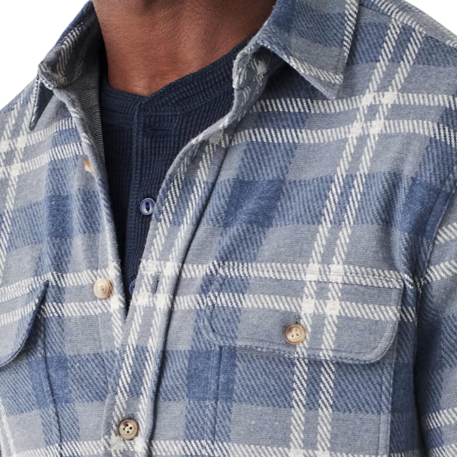 Faherty Men's Legend Sweater Shirt - Soft Cotton Blend Pullover for Casual Wear & Outdoor Activities | Cozy Fall & Winter Layering Essential