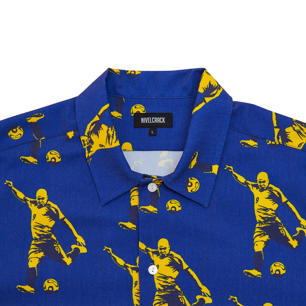 Premium Nivelcrack Fenomino Shirt for Men - Soft Comfortable Blue Casual Tee - Perfect for Everyday Wear, Outings & Relaxation