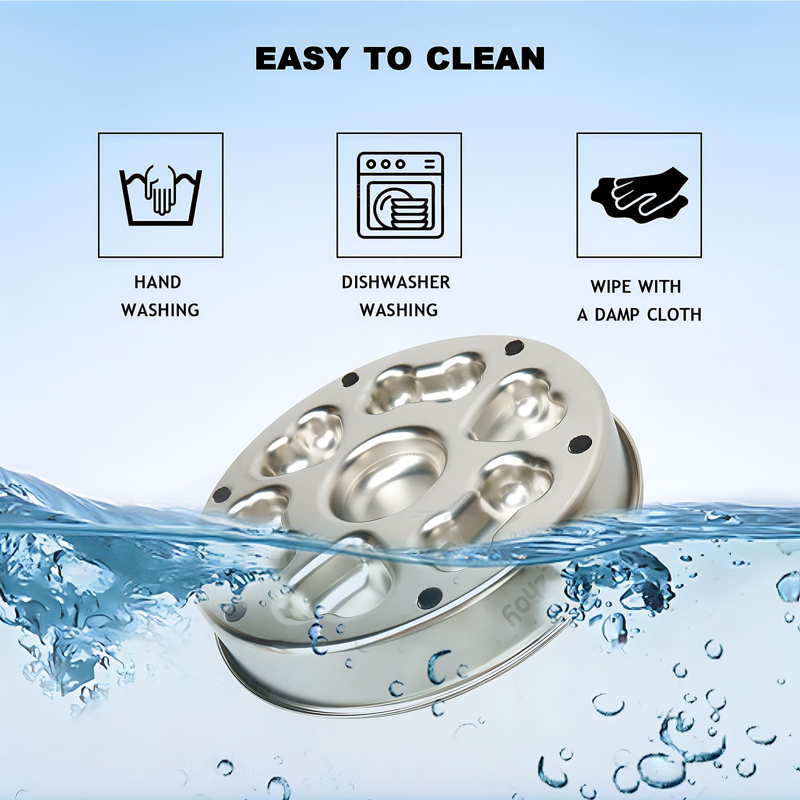 Slow Feeder Dog and Cat Bowls - Stainless Steel Anti-Gulping Pet Food Bowl with Non-Slip Base & Fun Maze Design - Perfect for Medium to Large Dogs & Cats - Helps Prevent Bloat & Improve Digestion - Great for Fast Eaters, Mealtime Enrichment & Training