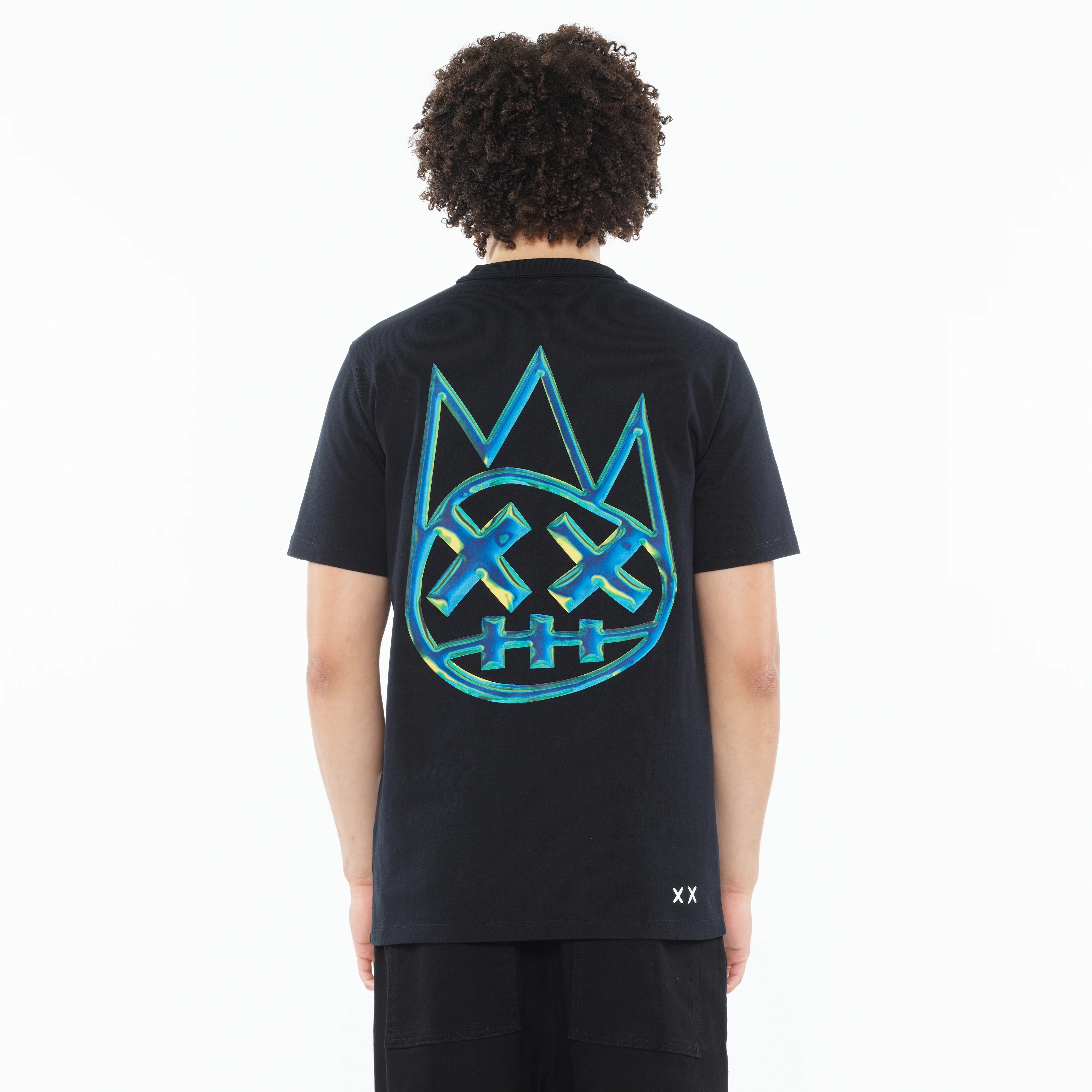 Bubble Logo T-Shirt for Men & Women - Soft Cotton Black Tee for Casual Wear, Street Style & Everyday Outfits