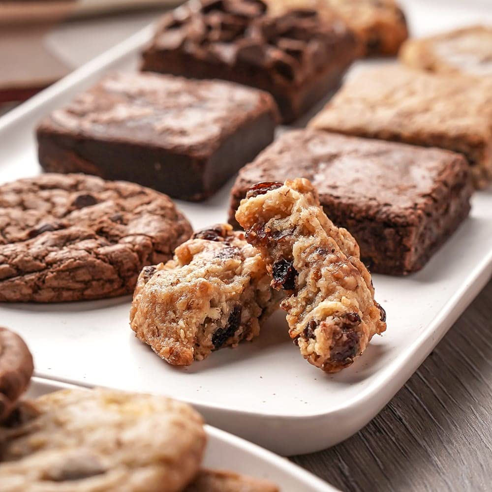 Get Well Soon Gift Basket for Women, Men & Kids | Broadway Basketeers Feel Better Cookies & Brownies Care Package | Perfect After Surgery, Hospital Stay or Illness Recovery Gift