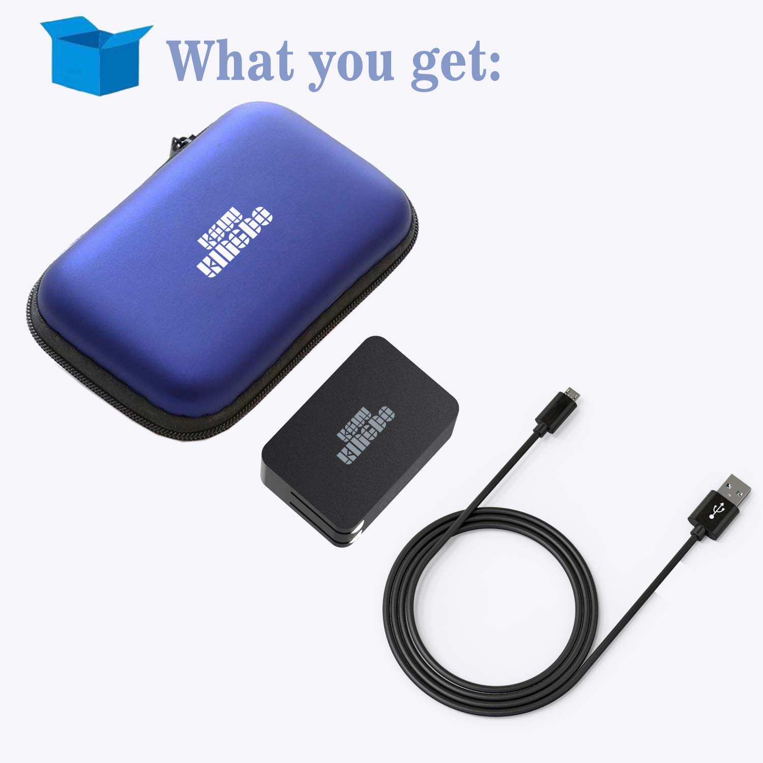 Fast Charging Micro USB Wall Charger with 6.6FT Cable - Dual Port USB Adapter for Samsung Galaxy S7/S6/J8/J7/Note 5, Kindle, LG, PS4, Camera - Perfect for Home, Office & Travel (Black)