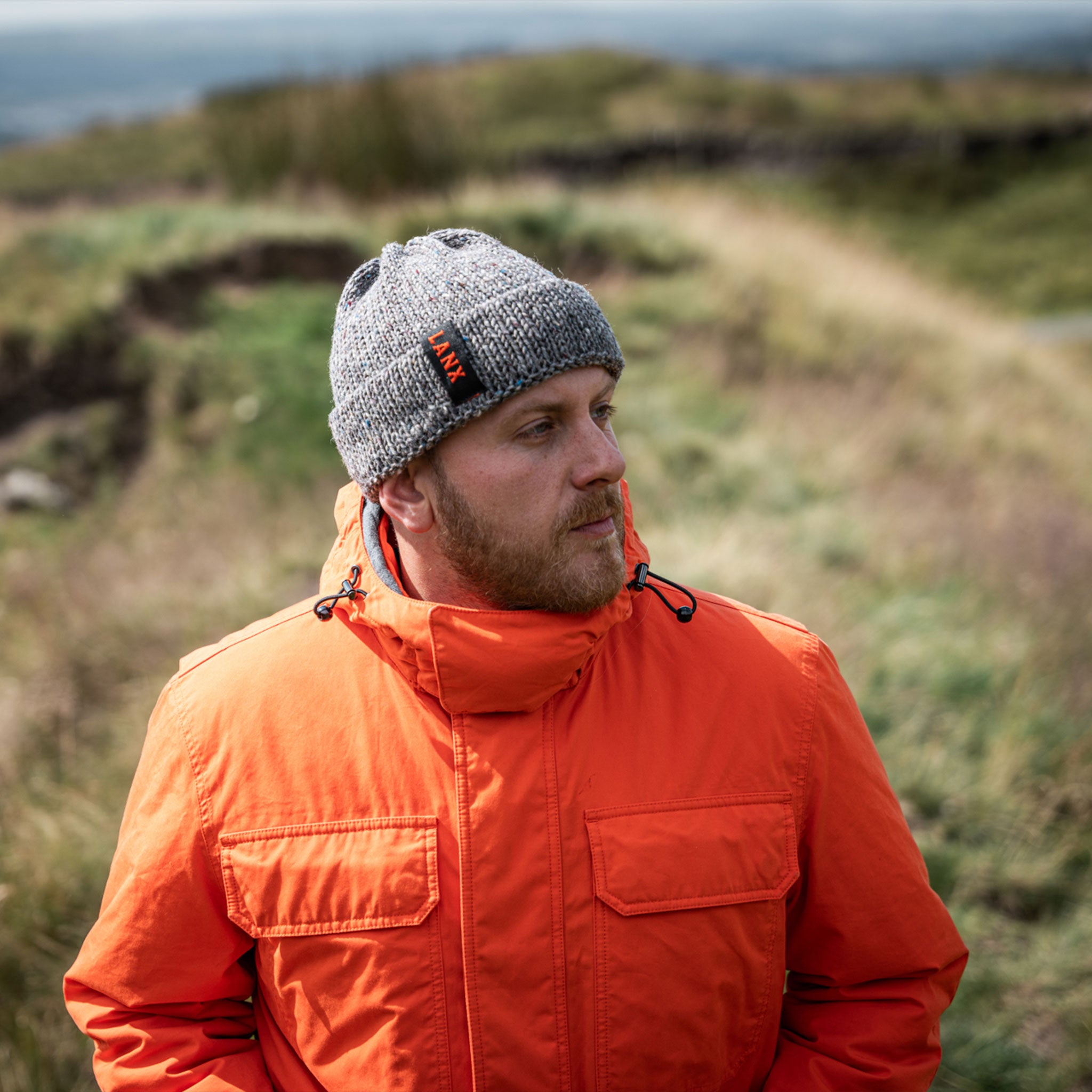 BOWLAND Grey Maghery Coat - Stylish Waterproof Winter Jacket for Men & Women | Perfect for Outdoor Hiking, Travel & Daily Commute