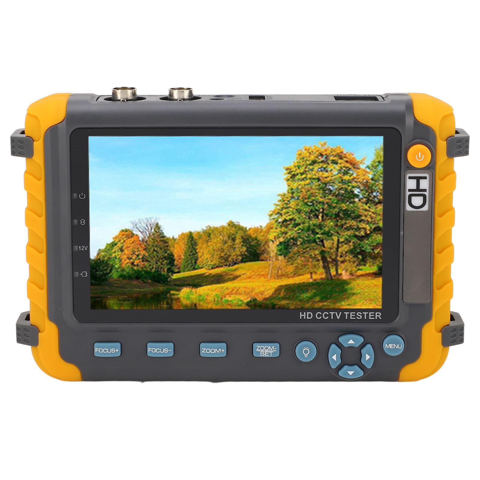 **DPOFIRS 5-Inch 4-in-1 CCTV IP Camera Tester Monitor - 8MP AHD/TVI/CVI/VGA/IP Camera Tester with UTP Cable Test, 1080P Video Tester - Ideal for Security System Installation & Maintenance (Model: DPOFIRS9BN72GZUI1)**