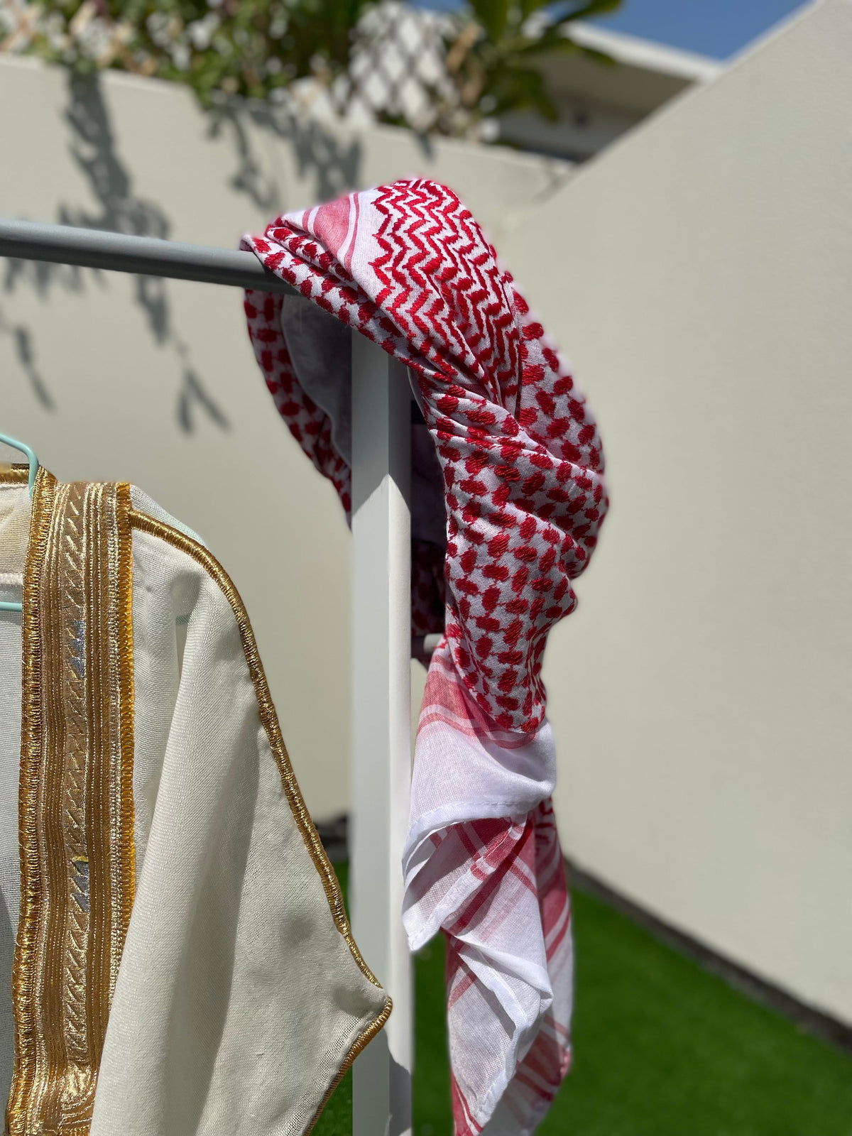Premium Baby Boy Thobe Gift Set - Cream Bisht for 0-12 Months | 4-Piece Outfit for Newborns, Eid, and Special Occasions