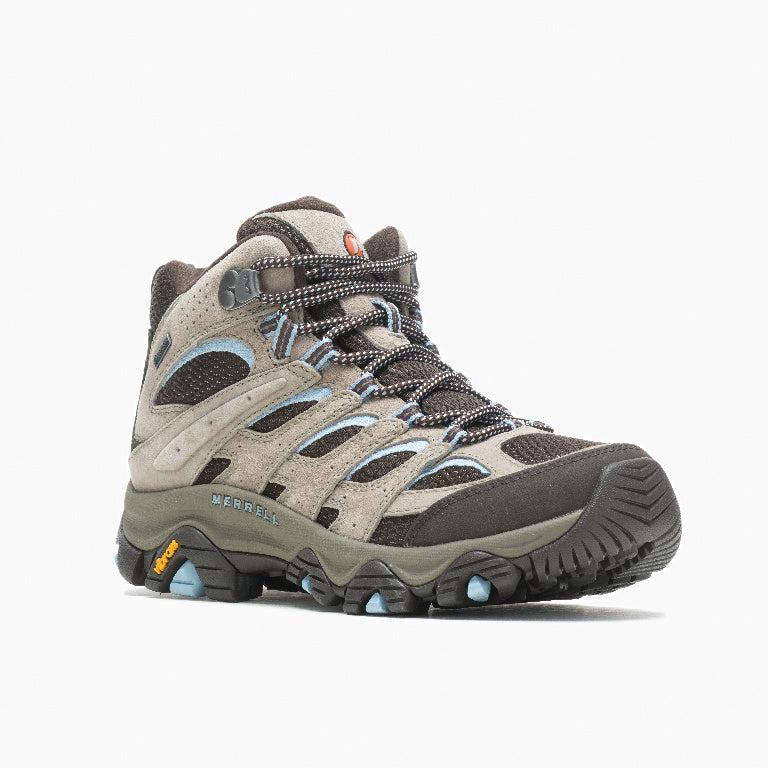 Merrell Women's Moab 3 Mid Waterproof Hiking Boots with Gore-Tex® - Lightweight & Durable for Outdoor Adventures, Trail Running & Backpacking