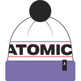 Atomic ARC Alps Pom Beanie 2025 - Warm Winter Knit Hat for Men & Women - Perfect for Skiing, Snowboarding & Outdoor Adventures