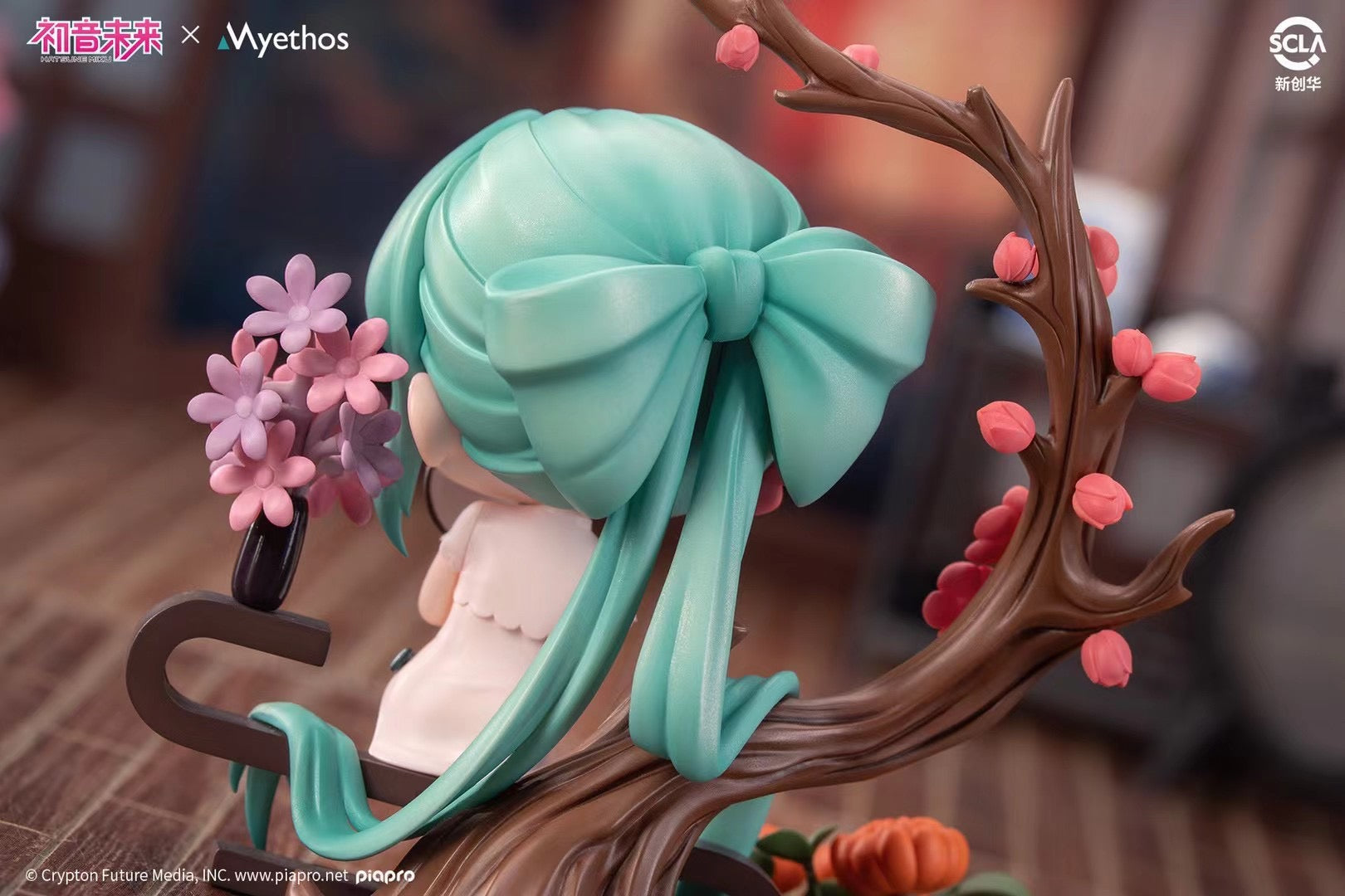 Myethos Studio Licensed VOCALOID Young Hatsune Miku Figure - Collectible Anime Statue for Fans & Display | Perfect for Anime Collections, Room Decor, and Gift Giving