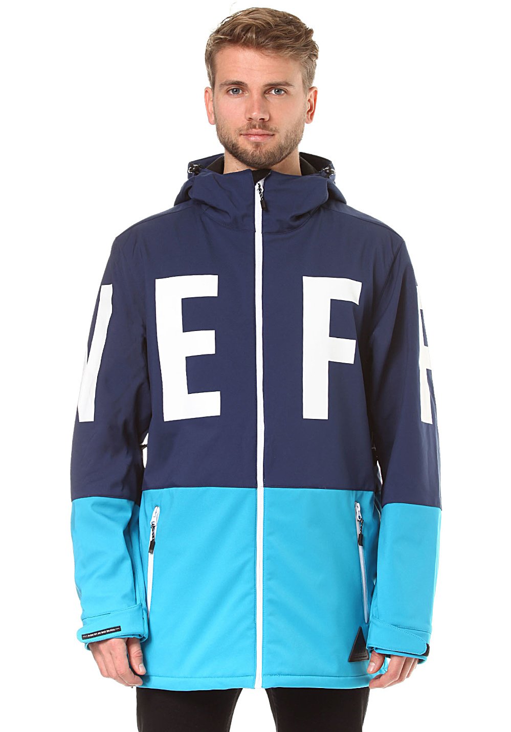 NEFF Men's Softshell Snow Jacket - Waterproof, Windproof & Breathable for Snowboarding, Skiing & Winter Outdoor Activities