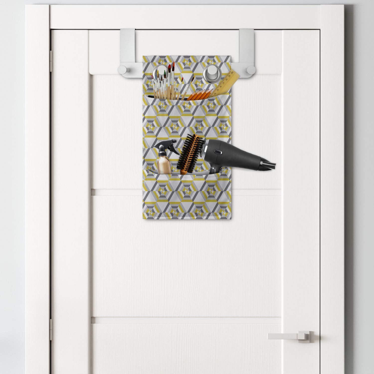 Ambesonne Hexagon Hanging Organizer - 9