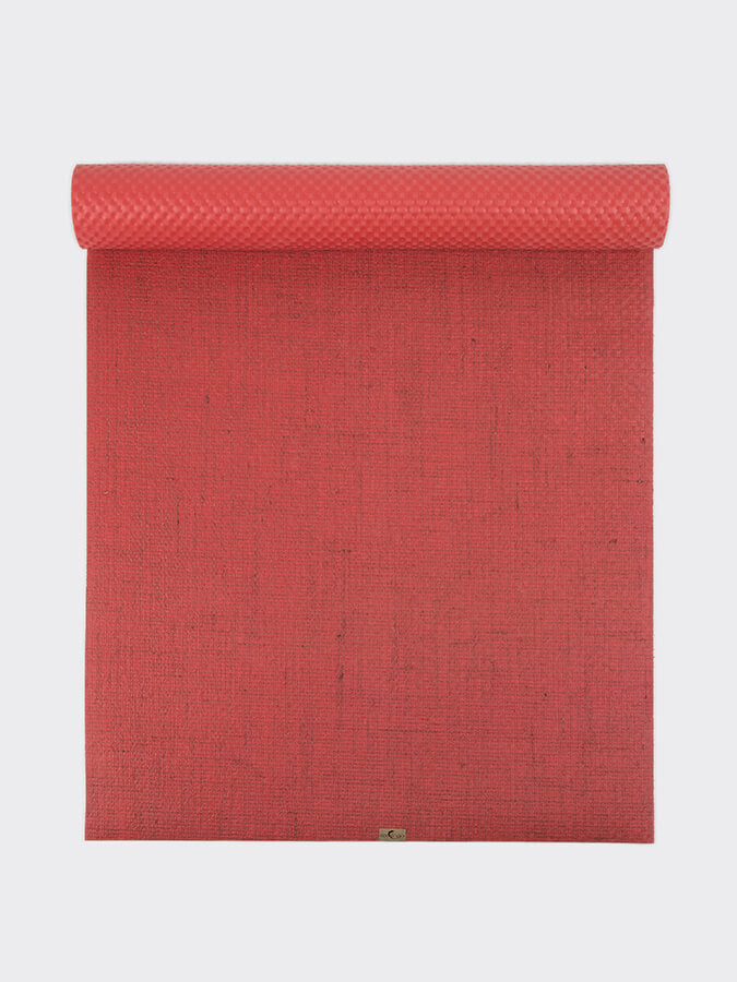 Eco-Friendly 4mm Jute Yoga Mat - Non-Slip, Sustainable & Durable for Hot Yoga, Meditation & Home Workouts | Perfect for Eco-Conscious Yogis