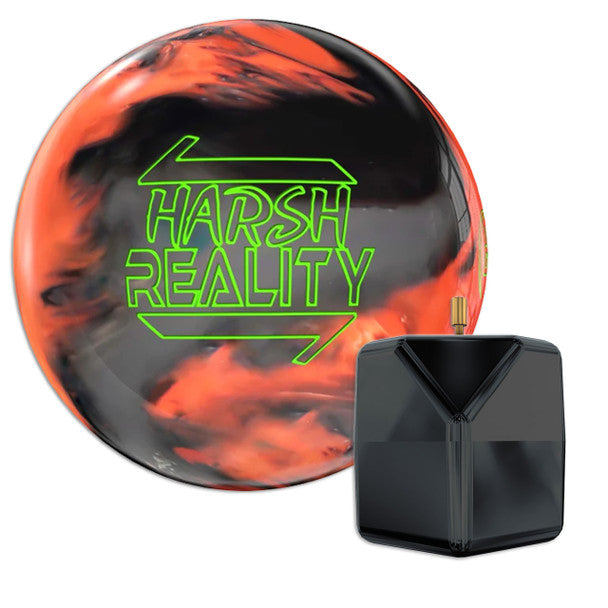 900 Global Harsh Reality Pearl Bowling Ball - High Performance Reactive Resin for Hook Potential | Perfect for League Play & Tournament Competition