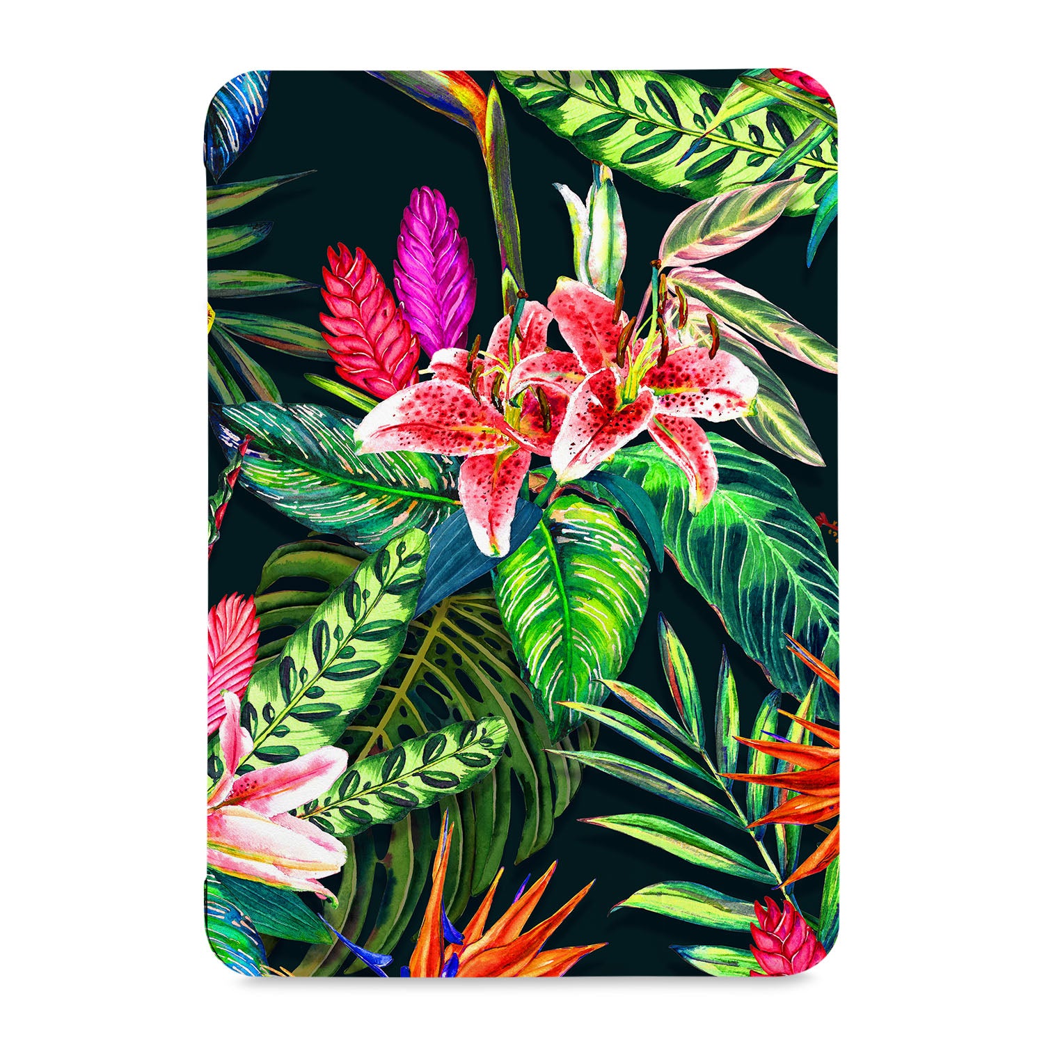 Samsung Tablet Case with Floral Design - Slim Protective Cover for Samsung Galaxy Tab A/S6/S7/S8 - Perfect for Work, Travel & School