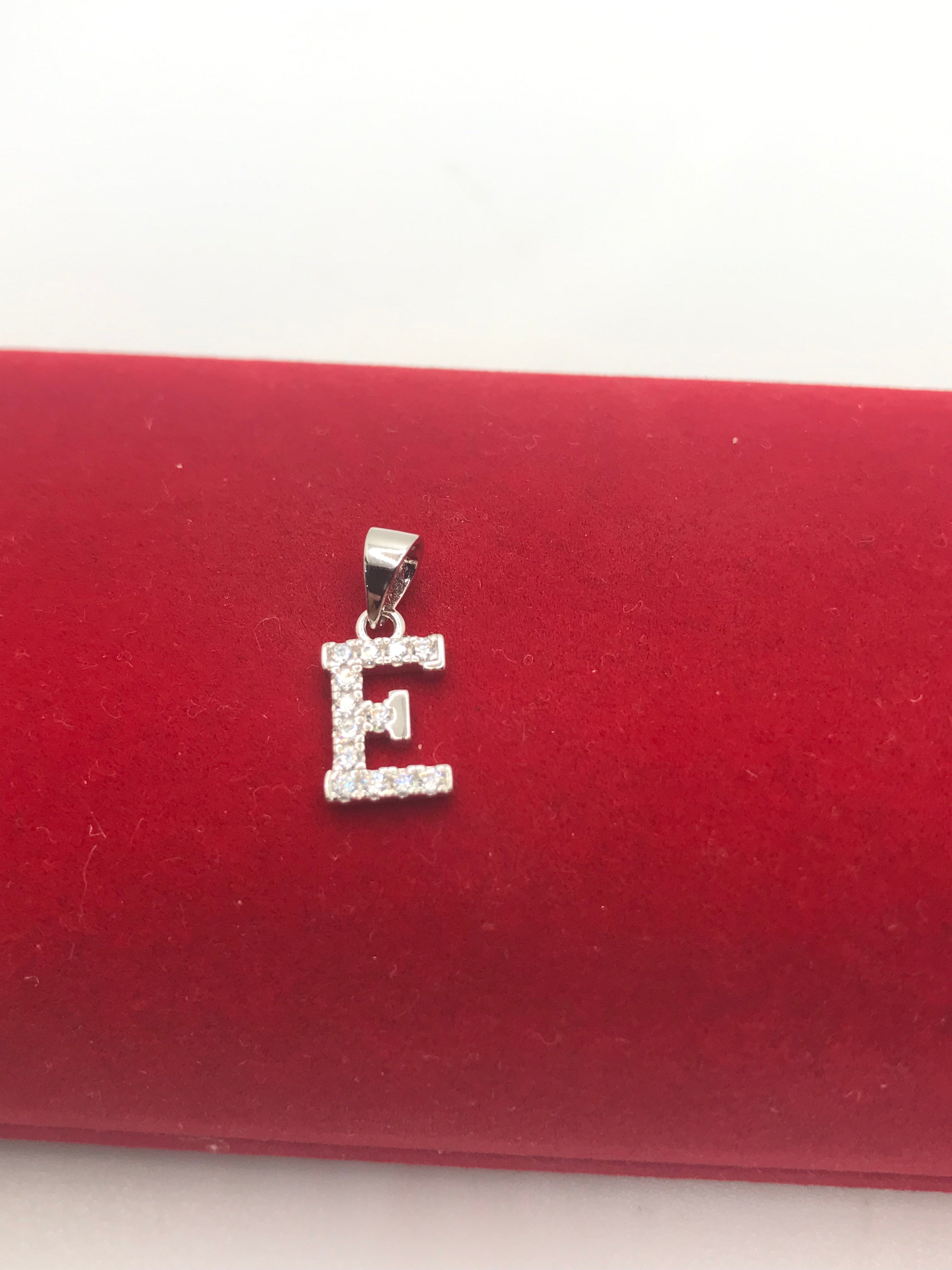 Sterling Silver Letter Initial Pendant Necklace - Personalized A-Z Alphabet Jewelry for Women & Girls - Perfect for Gifts, Birthdays, Anniversaries & Everyday Wear