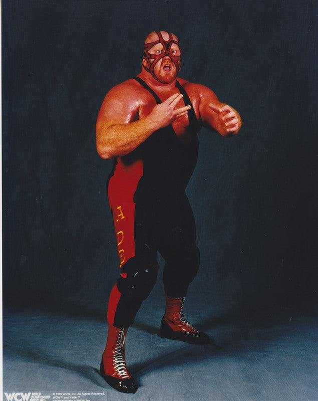 1995 WCW Vader Licensed Color T-Shirt - Vintage Wrestling Fan Merchandise - Perfect for Wrestling Events, Cosplay & Retro Fashion