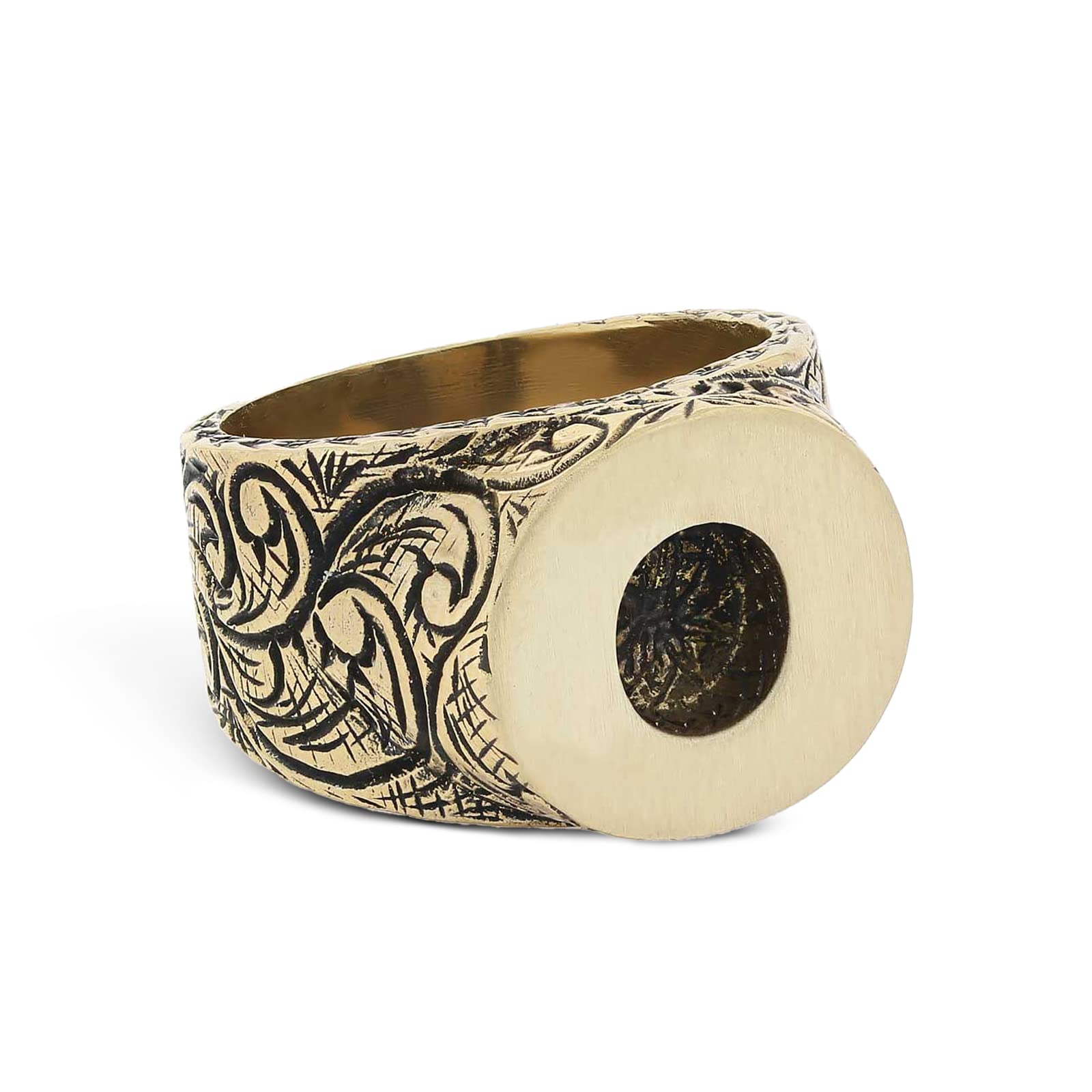 Personalized Silver Monogram Letter Ring - Custom Initial Ring Engraved A-Z for Women & Men - Perfect for Gifts, Engagements & Everyday Wear